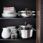 Nuvora Kitchen Signature 10-Piece Stacking Stainless Steel Cookware Set – Aluminum Base, Induction Compatible - Image 4